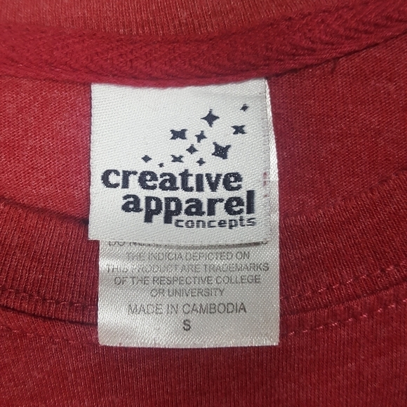 Creative Apparel Long Sleeve Razorbacks Small - Picture 5 of 7